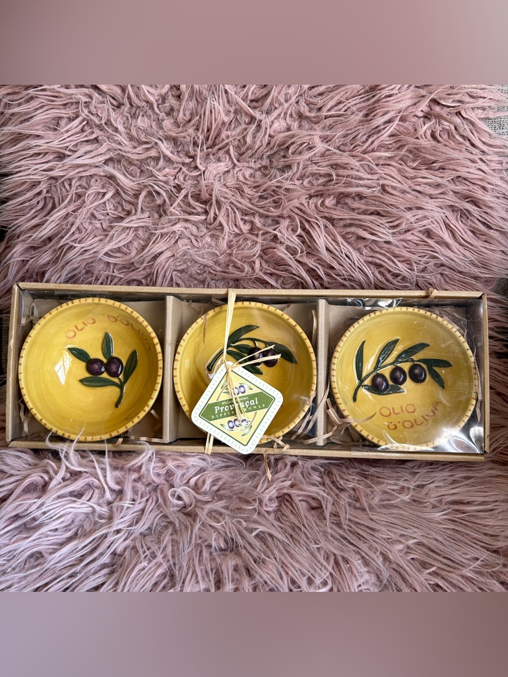 NWT Williams Sonoma Vintage Dipping Bowls Set